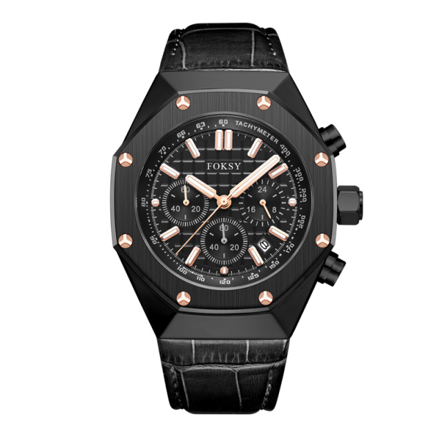 New Fashion Classic Brand Stainless Steel Wrist Rectangular Rectangle Watch for Men