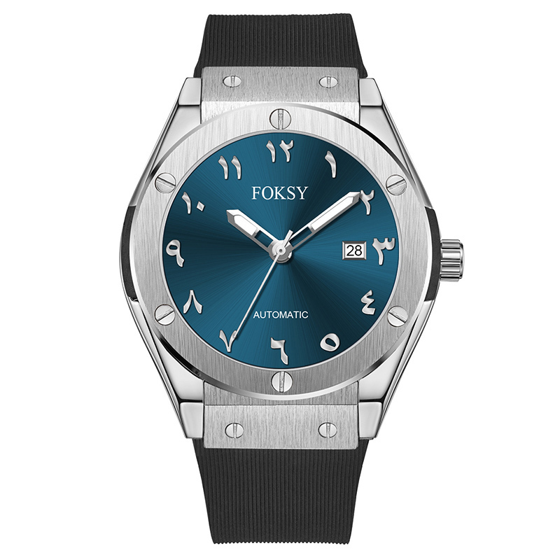 Hot Selling New Design Brand Private Label Arabic Numerals Dial Waterproof Luxury Men Watches