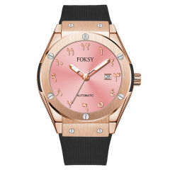 Hot Selling New Design Brand Private Label Arabic Numerals Dial Waterproof Luxury Men Watches