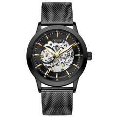 Private Label High Quality Vintage Custom Wholesale Mechanical Wristwatch Men Wrist Luxury Custom Hand OEM Alloy Case Leather Strap ODM Automatic Skeleton Watch