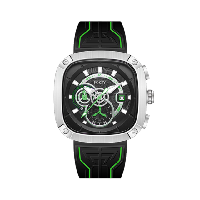 Classic Original Waterproof Minimalist Wrist Luxury Stainless Steel Square Shape Watch for Men
