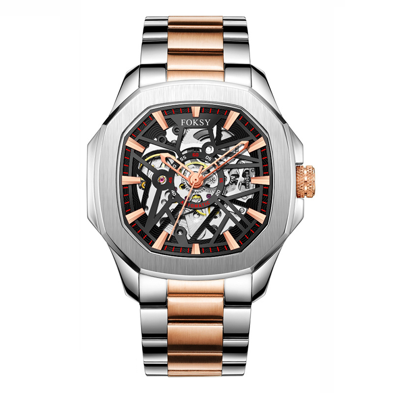 Wholesale High Quality Custom Logo Luxury Wristwatches Unique Waterproof Classic Automatic Mechanical Watches For Men Wholesale