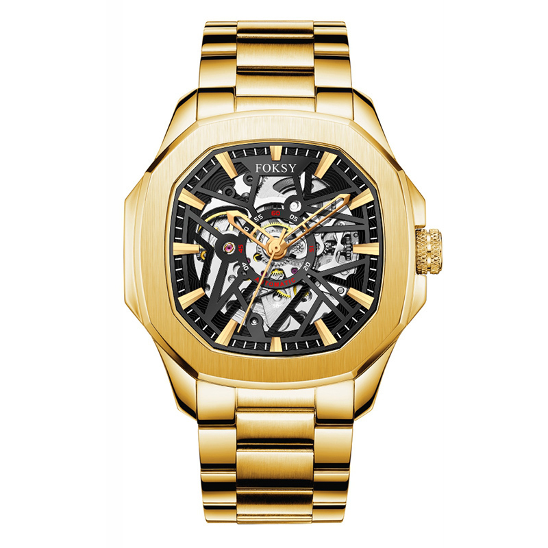 Wholesale High Quality Custom Logo Luxury Wristwatches Unique Waterproof Classic Automatic Mechanical Watches For Men Wholesale