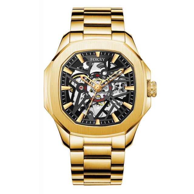 Wholesale High Quality Custom Logo Luxury Wristwatches Unique Waterproof Classic Automatic Mechanical Watches For Men Wholesale