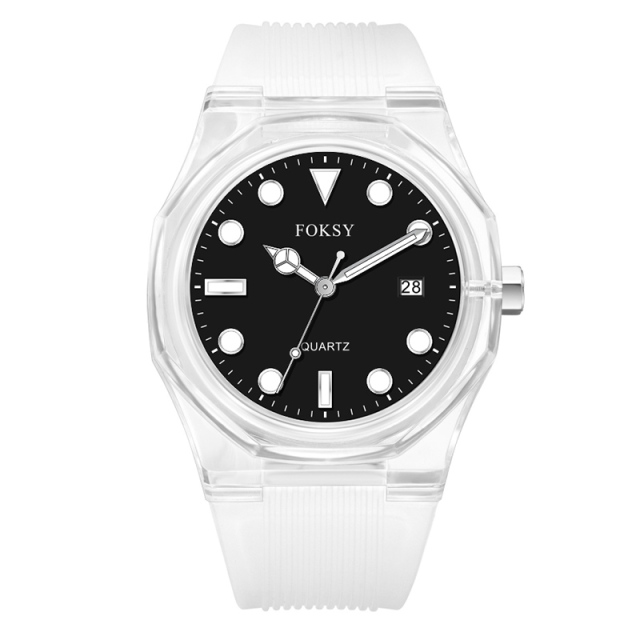 Original Waterproof Minimalist Wrist Luxury Custom Brand New Fashion Classic Transparent Quartz Watch for Men