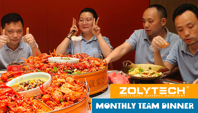 ZOLYTECH Monthly Team Dinner: Sharing Food, Strengthening Bonds