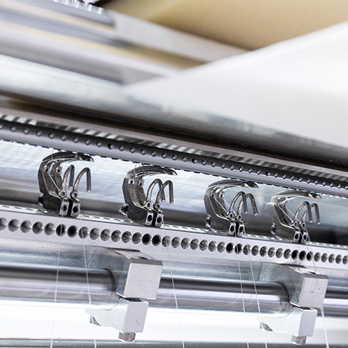 Double-head mattress border decorative machine