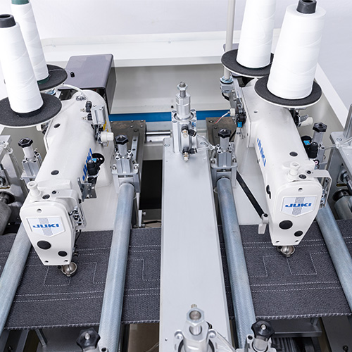 Double-head mattress border decorative machine