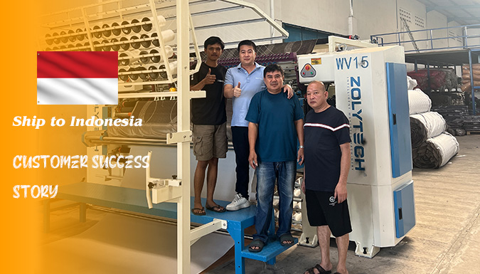 ZOLYTECH Supports Southeast Asian Mattress &amp; Fabric Manufacturer with WV15 Quilting and Rolling Machines