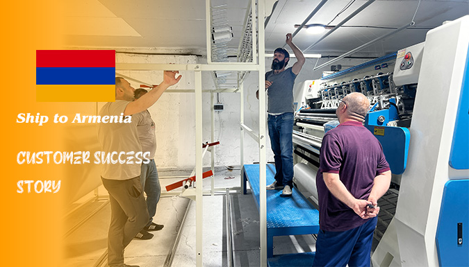 Case Study | Armenian Textile Manufacturer Boosts Fabric Production Efficiency with ZOLYTECH Quilting Line