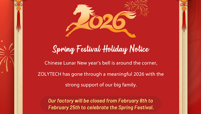 ZOLYTECH 2026 Chinese New Year Holiday Notice | Global Support Continues