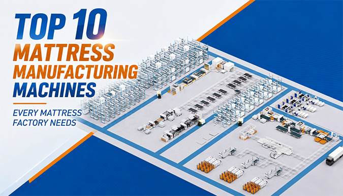 Top 10 Mattress Manufacturing Machines Every Mattress Factory Needs