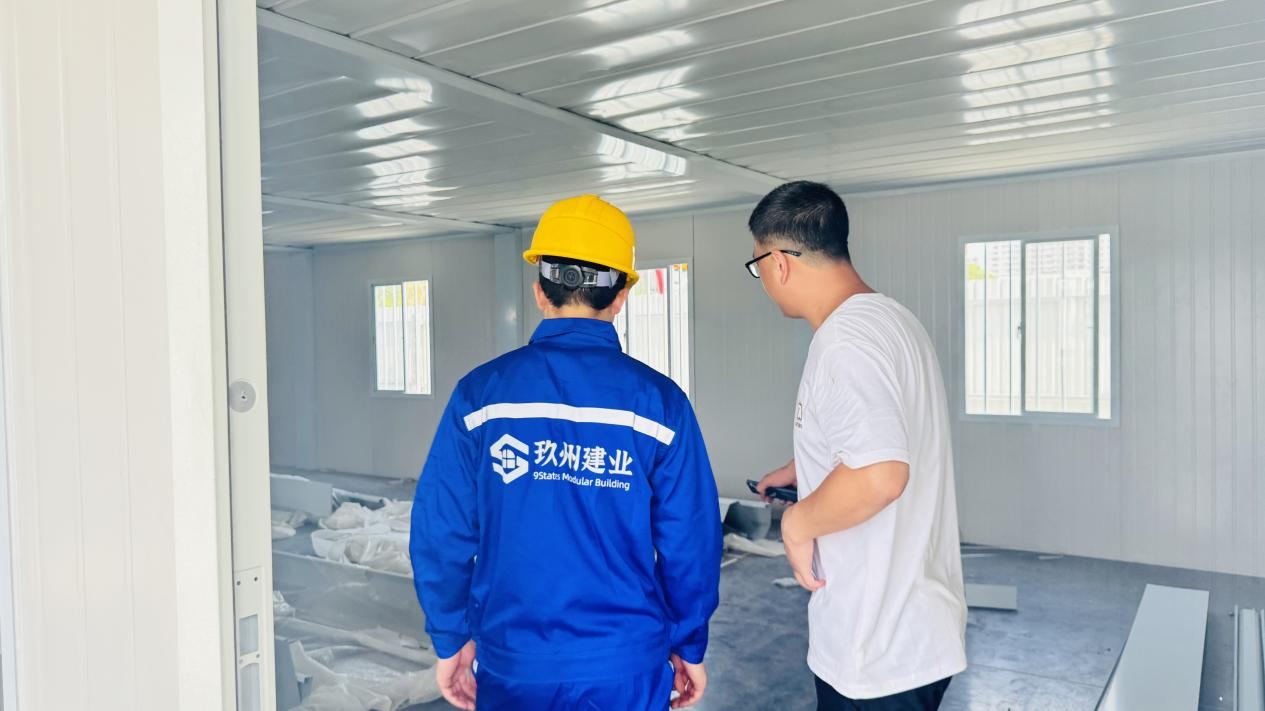 9States Delivers 56 Flat-Pack Container Units for Shanghai Baoye Group Project in Qingpu