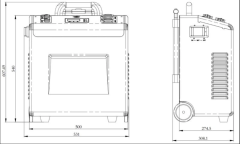 3KW/5KW Portable Suitcase Energy Storage System(ESS)