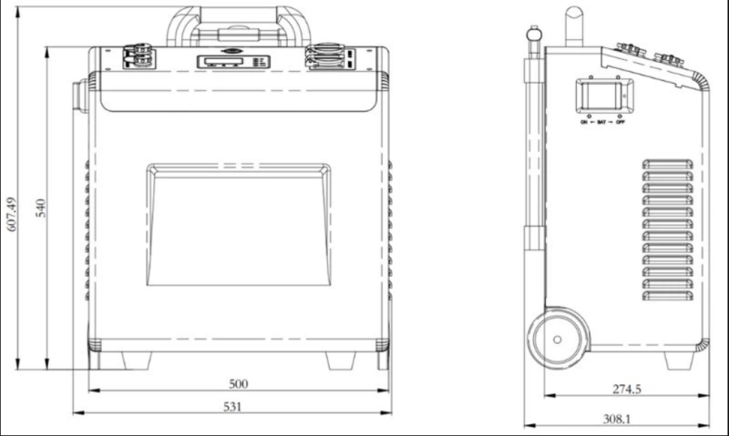 3KW/5KW Portable Suitcase Energy Storage System(ESS)