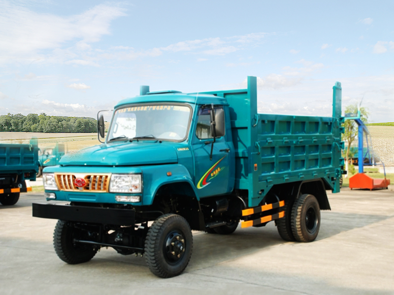 N8 4WD Dump Truck Flatbed Dump Truck