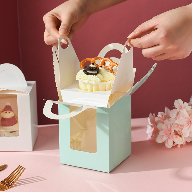 Generic 12/set Kraft Paper Cake Cupcake Box Bakery Box Wedding Party White  @ Best Price Online | Jumia Egypt
