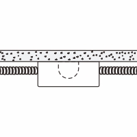 Mounting in the surface-J-box