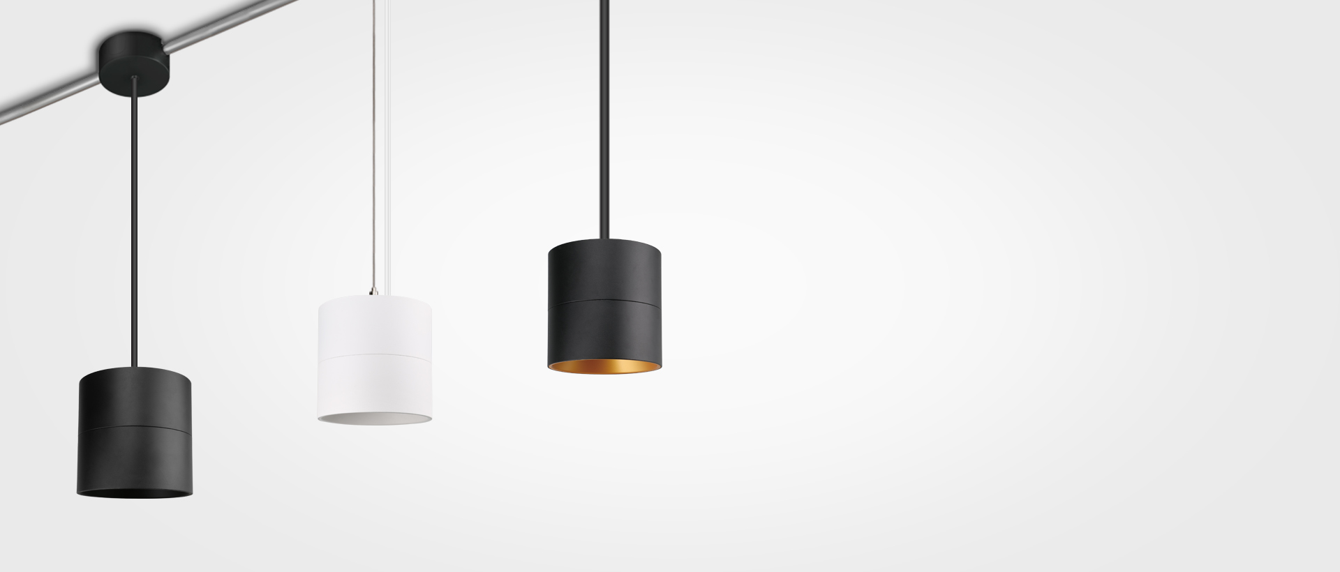 Suspension 8inch LED Cylinder