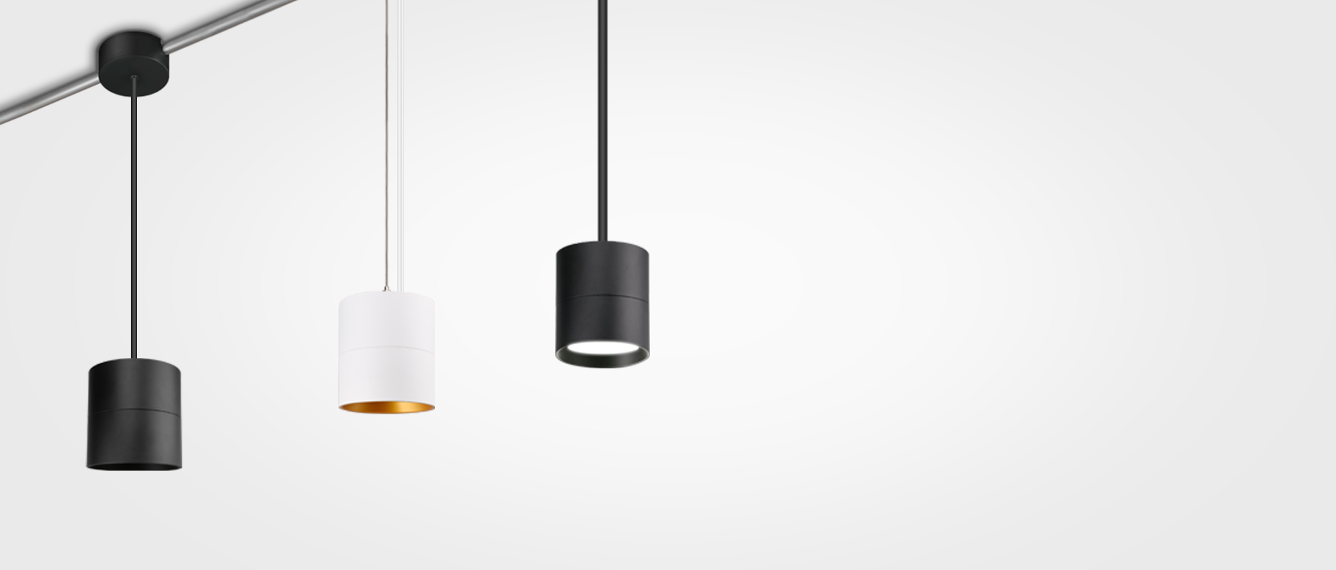 Suspension 6inch LED Cylinder
