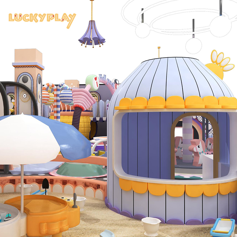 Commercial indoor playground equipment cost