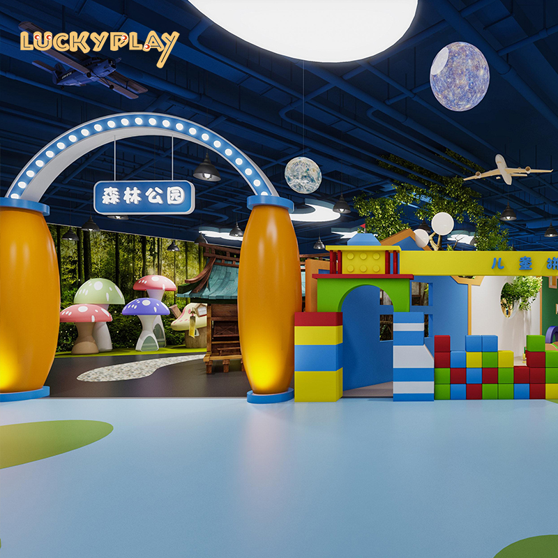 Kids entertainment equipment indoor playground