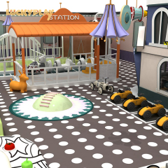 Sweet candy theme children's indoor playground