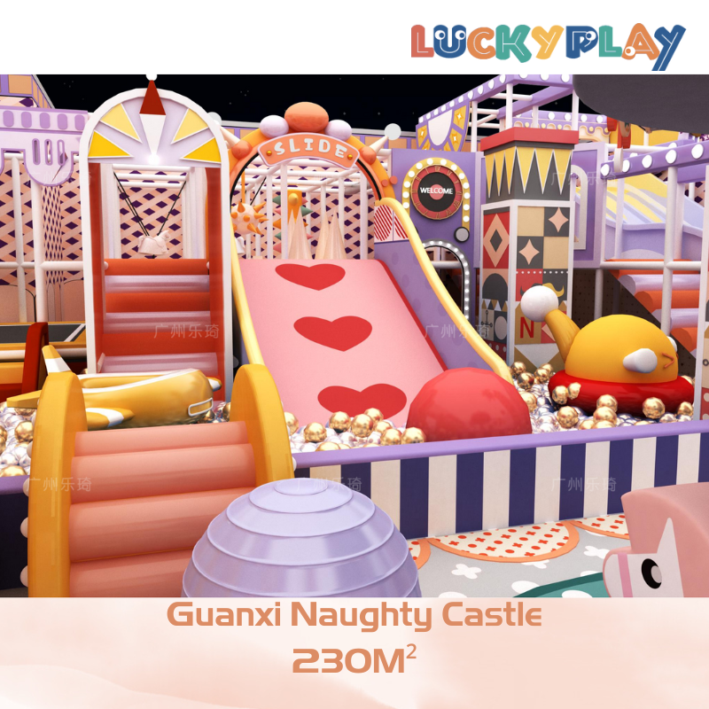 230M² Small Size Decorated Indoor Playground