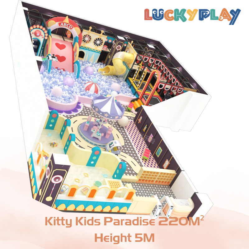 220M² Hot Sale Kitty Kids Paradise