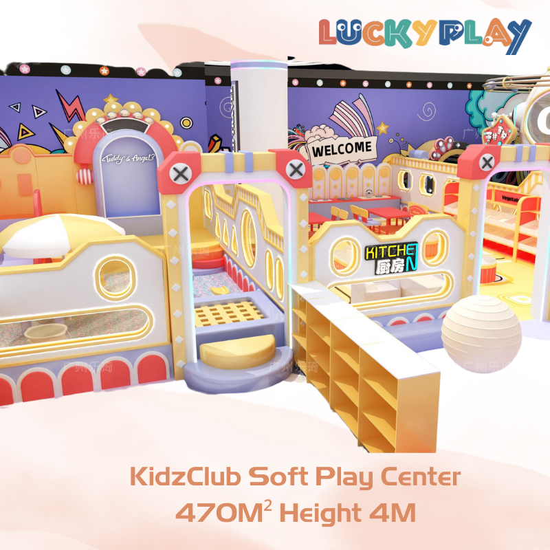 470M² High Demand Soft Playground For Kids