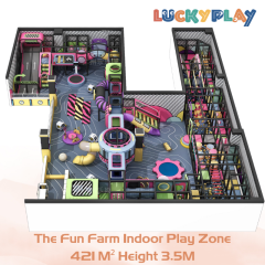 421M² The Fun Farm Indoor Play Zone