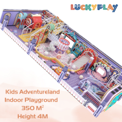 350M² Visitor Attraction Kids Adventureland Indoor Playground