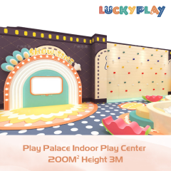 200M² Visitor Attraction Play Palace Indoor Play Center