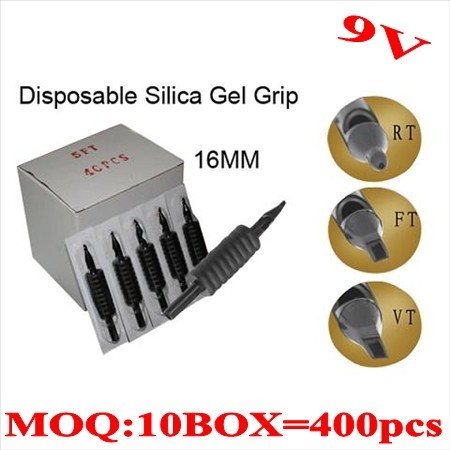 400pcs 9V  Disposable grips without needles 16MM