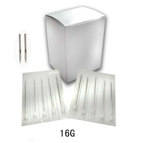 16G Sterilized 2" Body Piercing Needles -BOX OF 100