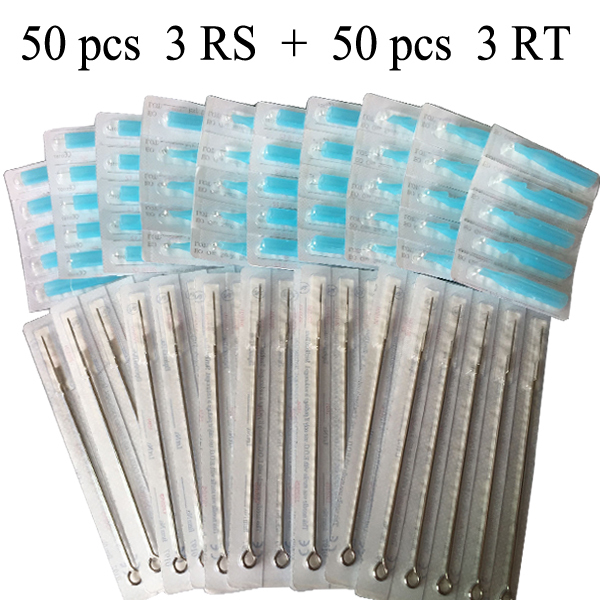 3RS Tattoo needles+3RT  Disposable blueTips