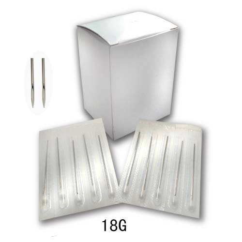 18G Sterilized 2" Body Piercing Needles -BOX OF 100