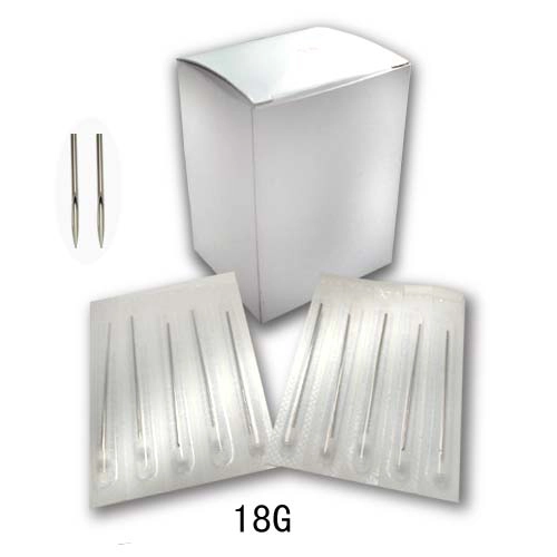 18G Sterilized 2&quot; Body Piercing Needles -BOX OF 100