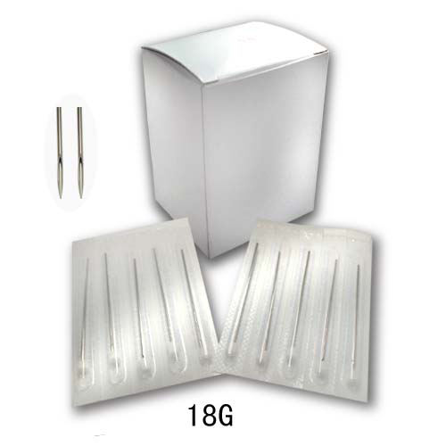 18G Sterilized 2&quot; Body Piercing Needles -BOX OF 100