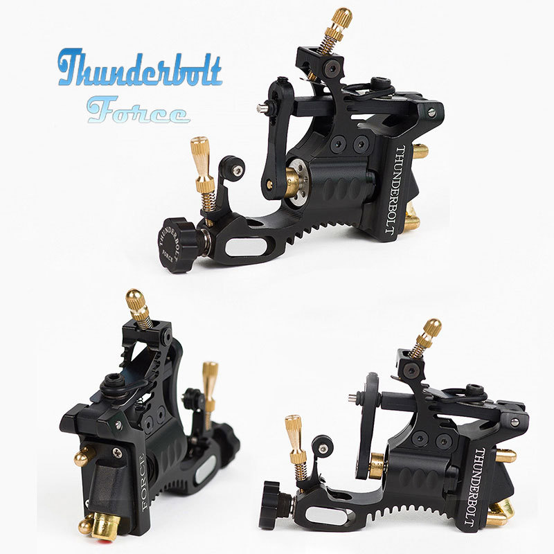 Thunderbolt Force Rotary Tattoo Machine -Siliver