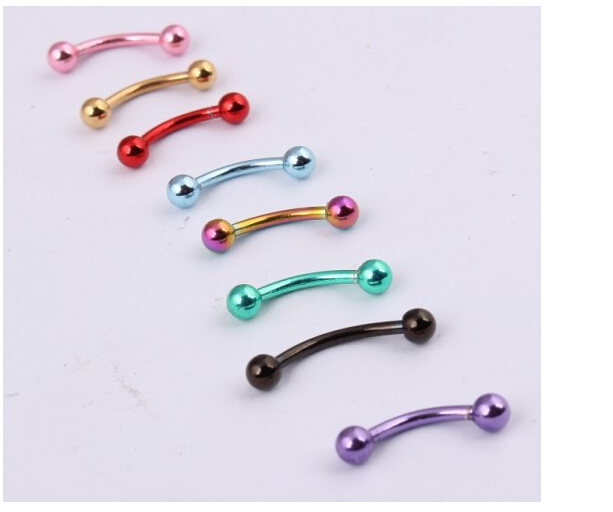 Lot of 5 Eyebrow nail Bending bar mahjong plug and colorful eyebrow nail