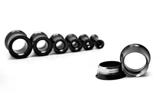 2pc avatar ear expansion navel ring Tunnel Stretcher Ear Stretching navel