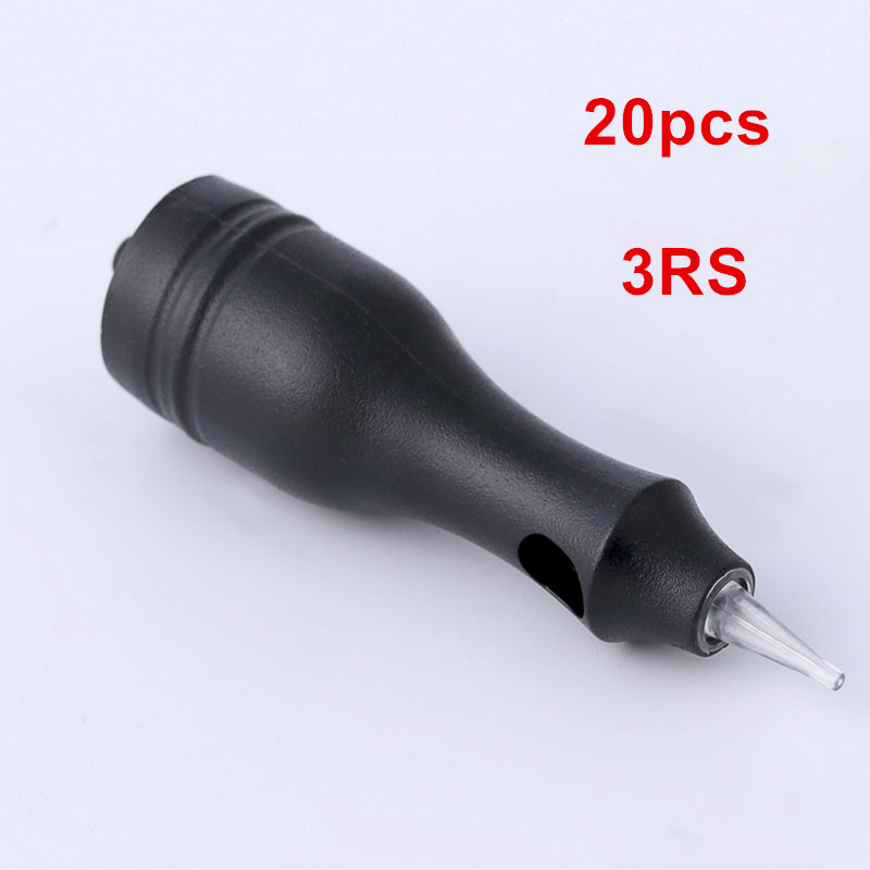 20pcs/lot NEW Tattooing Makeup Needles 3RS Sterilized Disposable Makeup Eyebrow Needles
