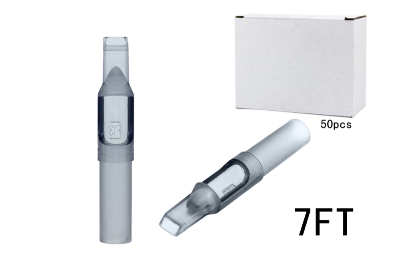 FT7--250pcs  Grey Plastic Disposable Tattoo Tips