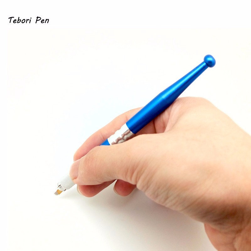 Tebri pen tattoo machine for permanent makeup eyebrow tattoo manual pen