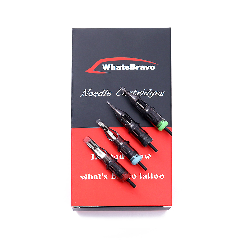 40pcs WhatsBravo Needle Cartridges with Membrane 14RS of 2box
