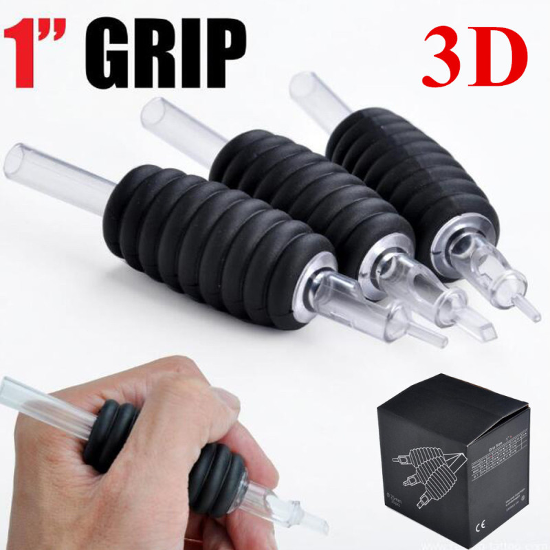 200PCS  3D High Quality Disposable Tattoo Grip Tattoo Tubes