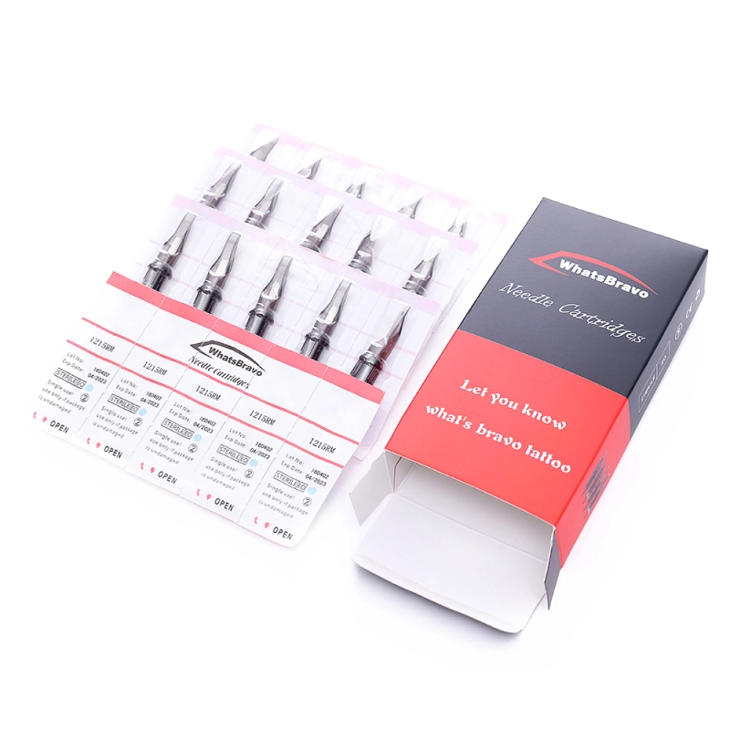 40pcs WhatsBravo Needle Cartridges with Membrane 11RL of 2box