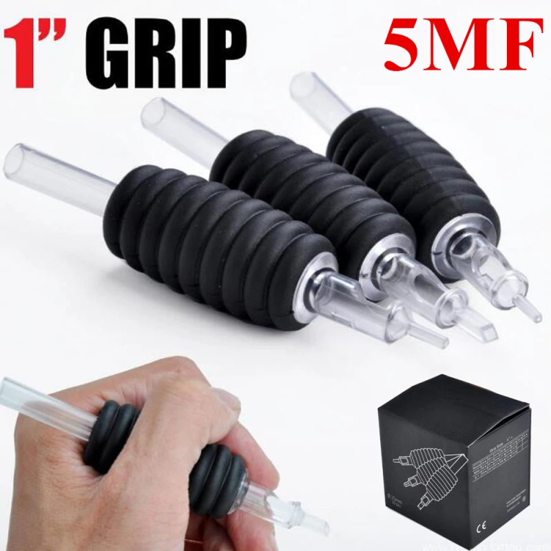 200PCS  5MF High Quality Disposable Tattoo Grip Tattoo Tubes