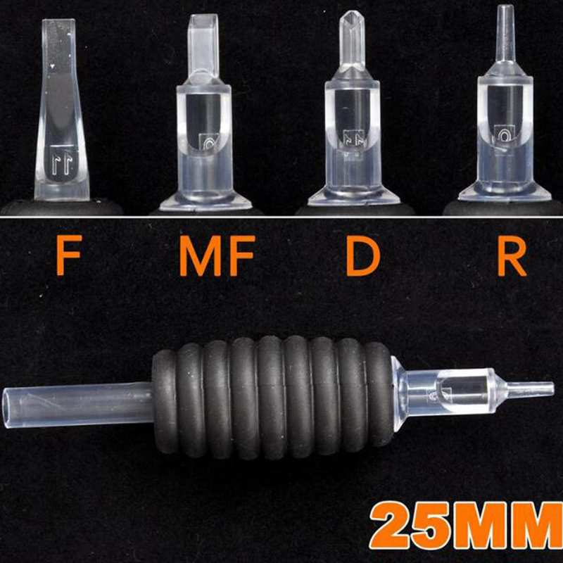 200PCS  7R High Quality Disposable Tattoo Grip Tattoo Tubes